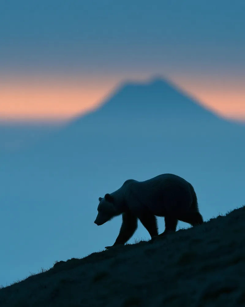 Alaskan brown bear (Ursus arctos horribilis) in Alaska