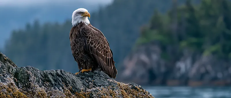 Bald Eagle (Haliaeetus leucocephalus) in Alaska