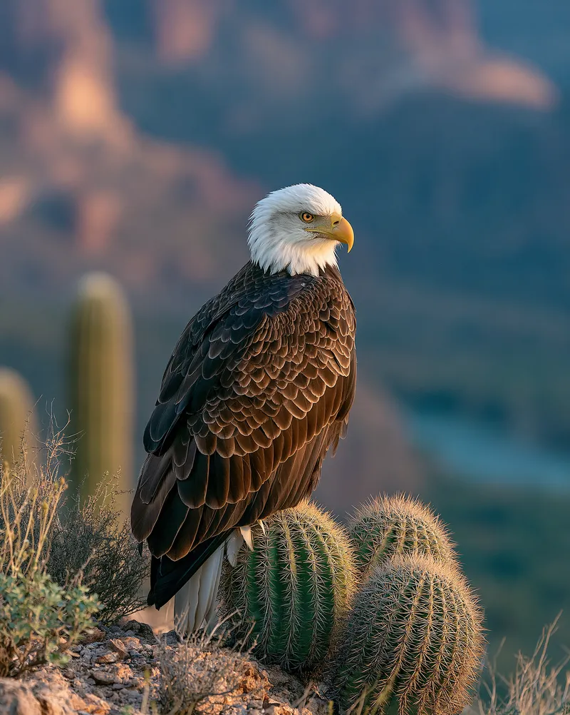 Bald Eagle (Haliaeetus leucocephalus) in Arizona