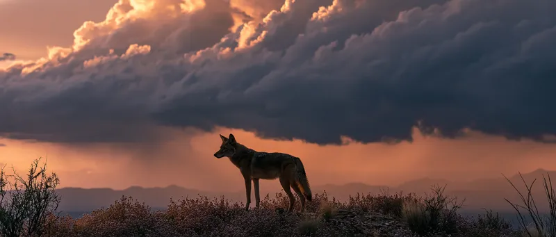 Coyote (Canis latrans) in Arizona