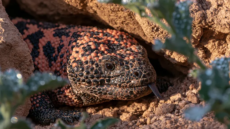 Gila monster (Heloderma suspectum) in Arizona