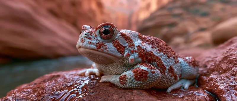Red-spotted toad (Anaxyrus punctatus) in Arizona