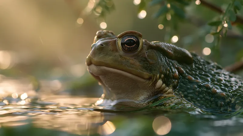 Sonoran desert toad (Incilius alvarius) in Arizona