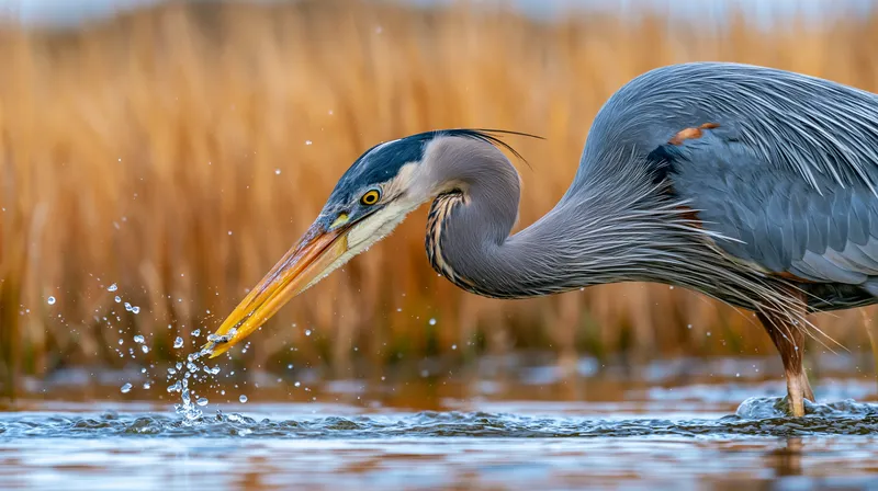 Great Blue Heron in California