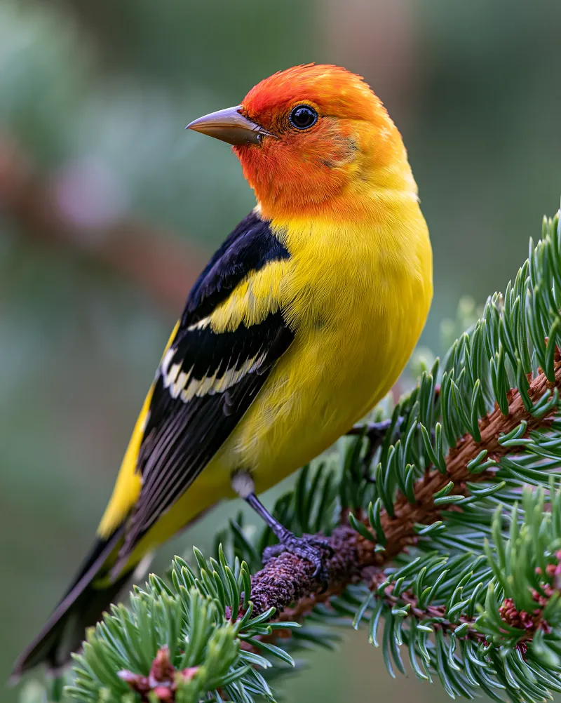 Western Tanager (male) in Colorado