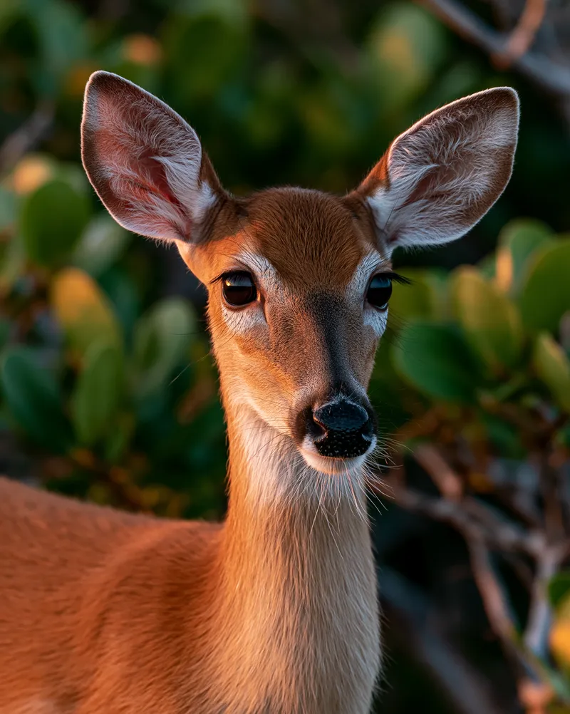 Key deer (Odocoileus virginianus clavium) in Florida