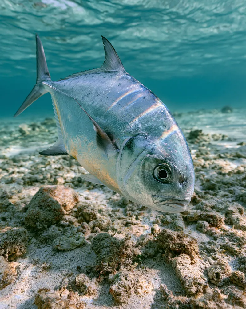 Permit (Trachinotus falcatus) in Florida