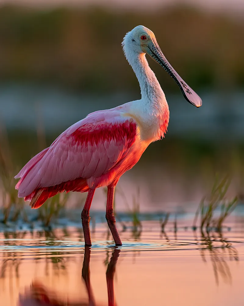 roseate spoonbill in Florida