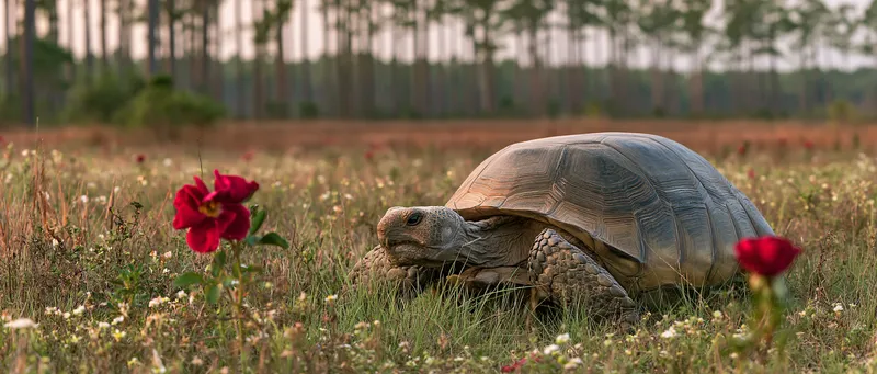 Gopher tortoise (Gopherus polyphemus) in Georgia