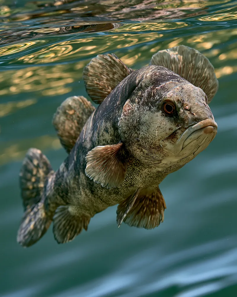 Tripletail (Lobotes surinamensis) in Georgia