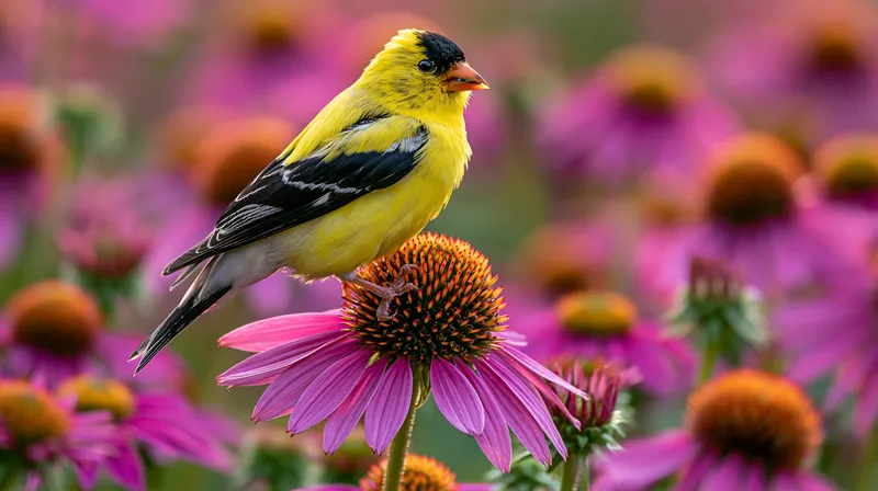 American goldfinch — Spinus tristis