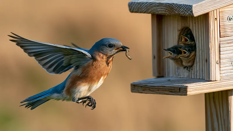 Eastern Bluebird (family) (Sialia sialis) in Kentucky