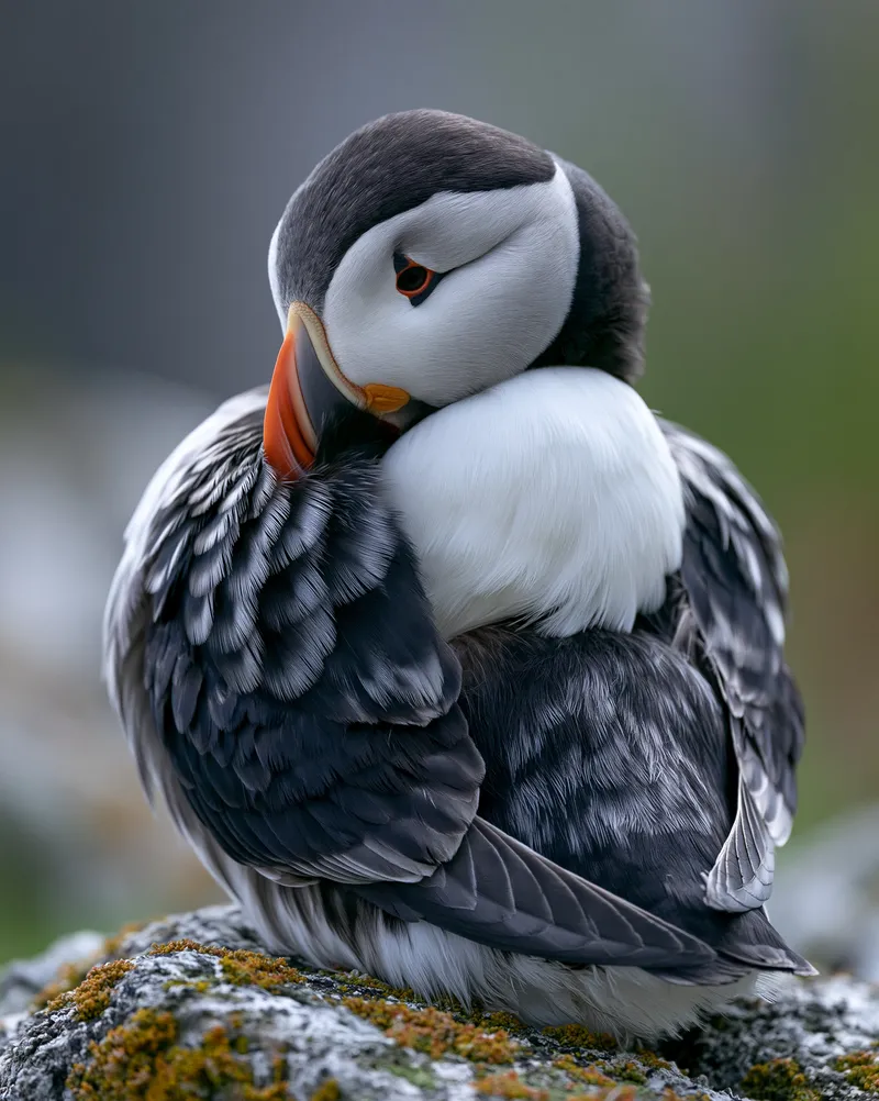 Atlantic puffin in Maine