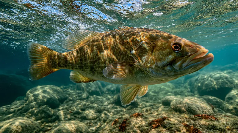 Smallmouth Bass (Micropterus dolomieu) in Michigan