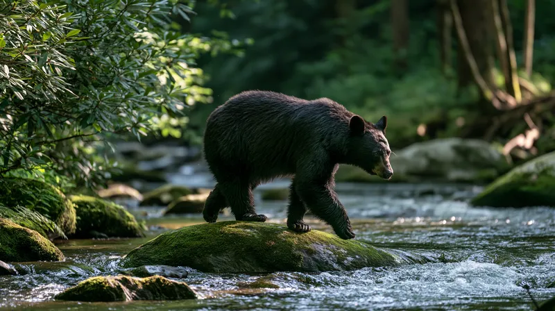 American black bear (Ursus americanus) in North Carolina
