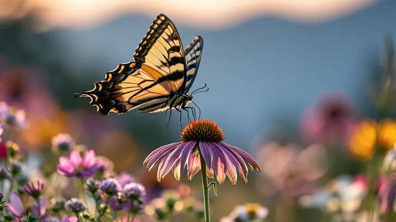 Eastern tiger swallowtail in North Carolina