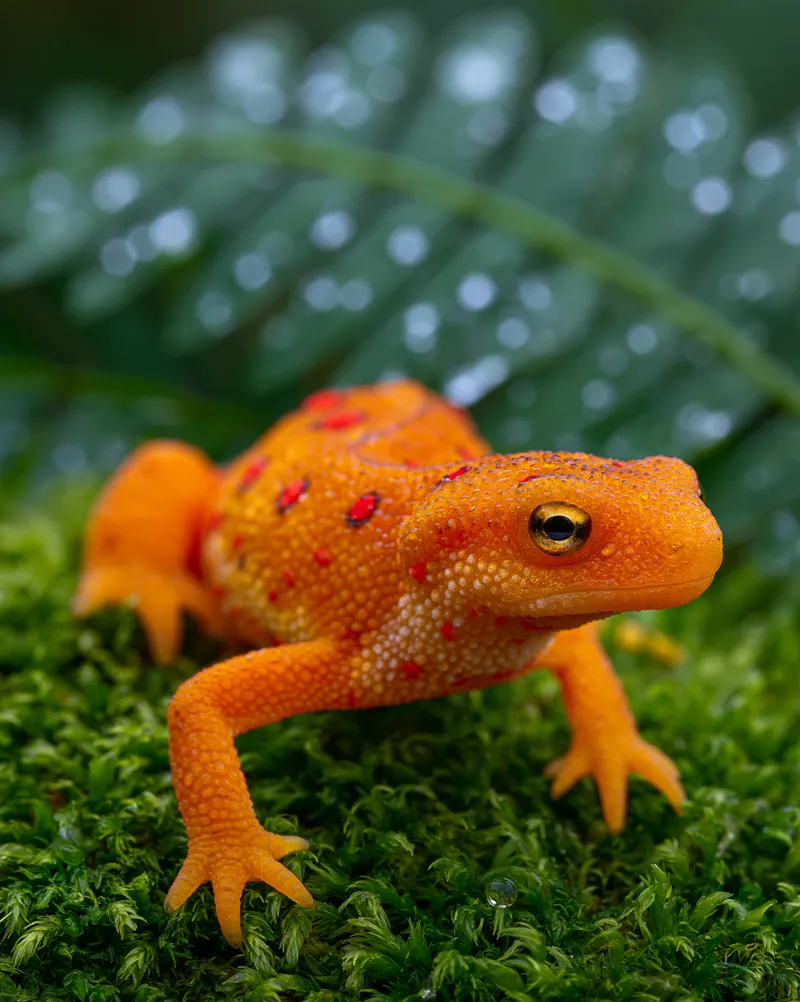 Red eft (eastern newt) in North Carolina