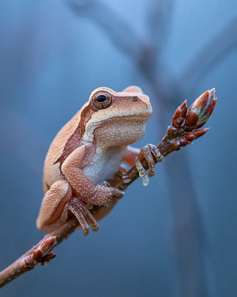 Spring peeper in North Carolina
