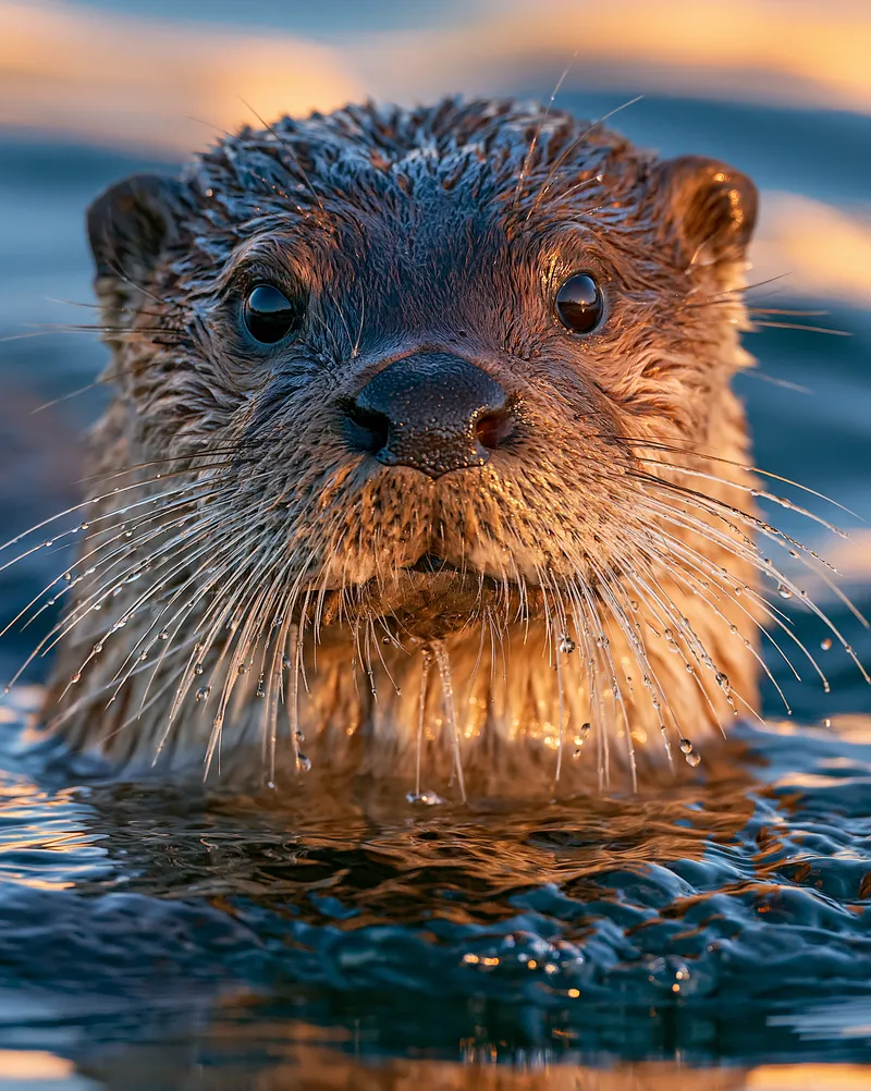 River otter (Lontra canadensis) in New Hampshire