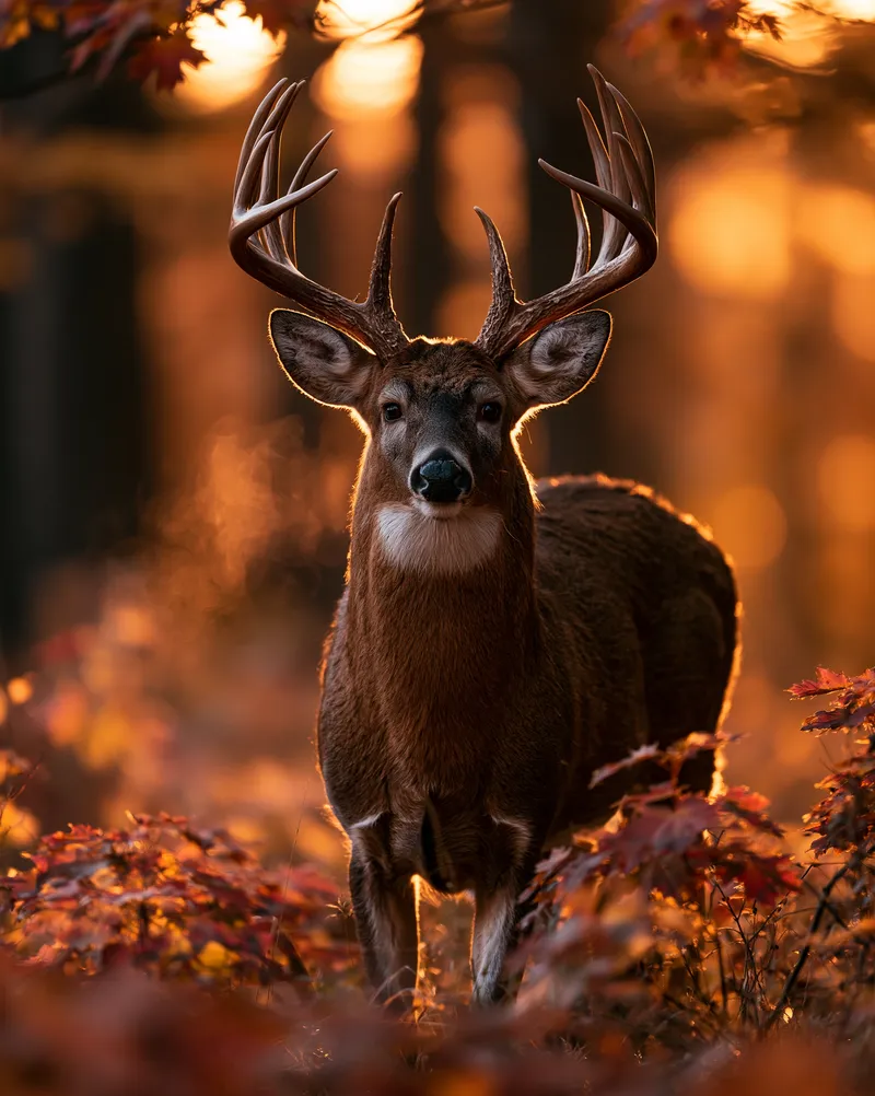White-tailed deer (Odocoileus virginianus) in New Hampshire