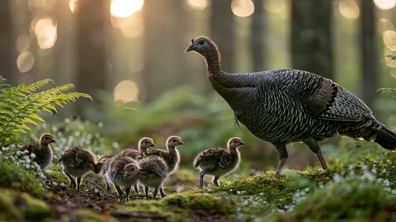 Wild turkey (Meleagris gallopavo) in New Hampshire