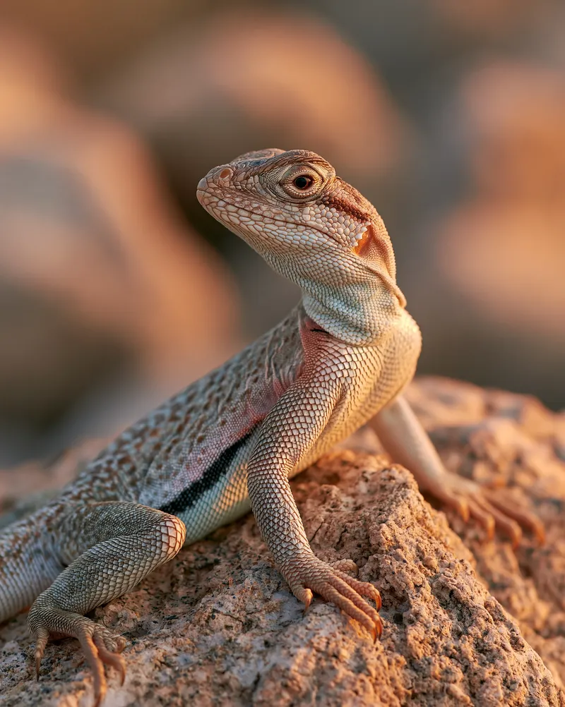 Greater earless lizard (Cophosaurus texanus) in New Mexico