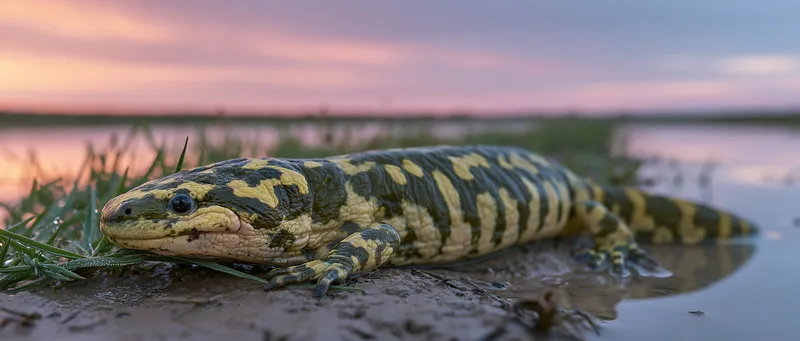 Tiger salamander (Ambystoma mavortium) in New Mexico