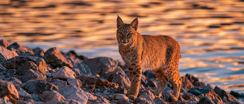 Bobcat (Lynx rufus) in Nevada