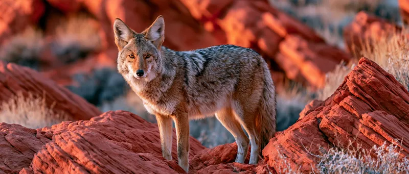 Coyote (Canis latrans) in Nevada
