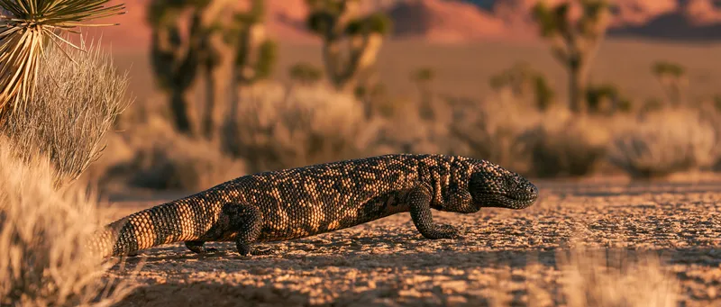 Gila monster (Heloderma suspectum) in Nevada