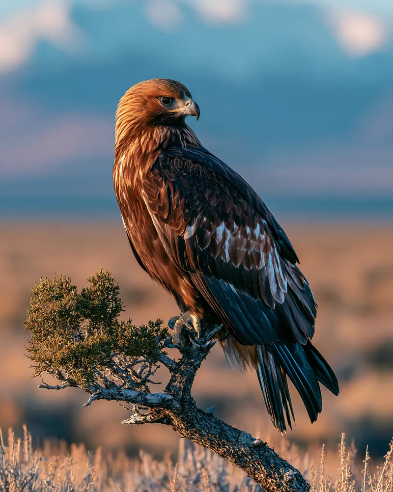 Golden Eagle (Aquila chrysaetos) in Nevada
