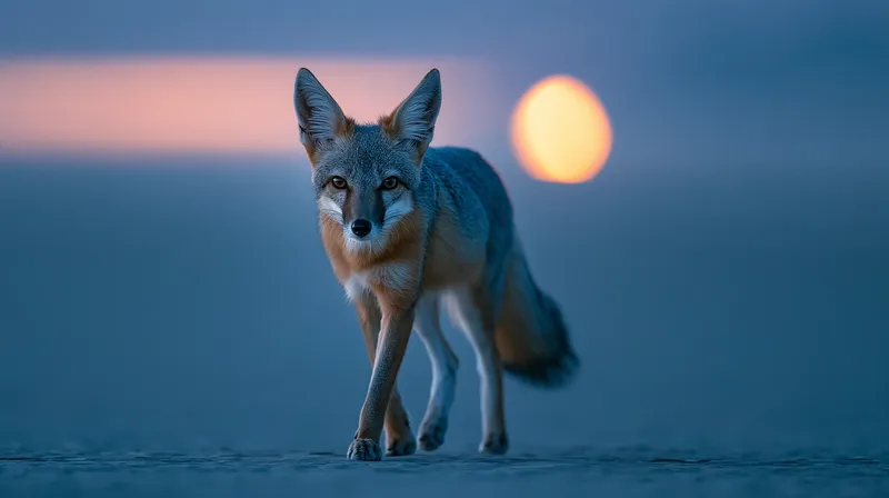 Kit Fox (Vulpes macrotis) in Nevada