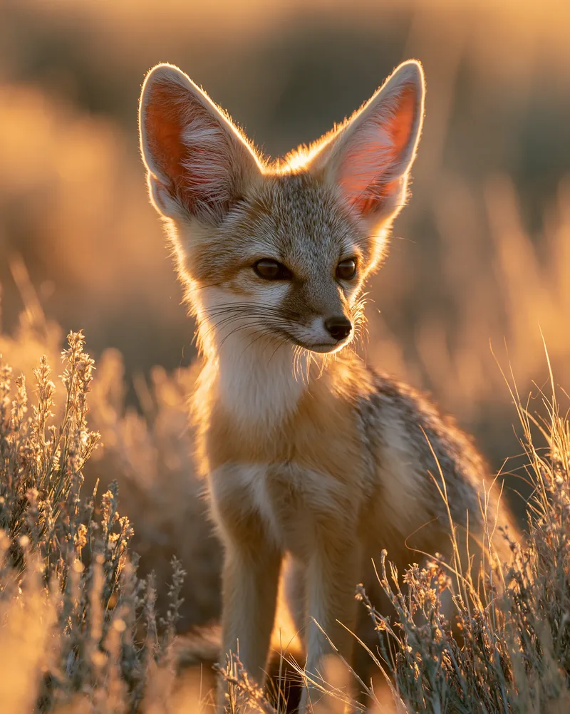Kit Fox (Vulpes macrotis) in Nevada