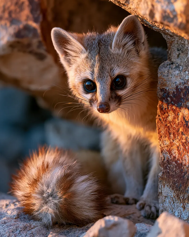 Ringtail (Bassariscus astutus) in Nevada