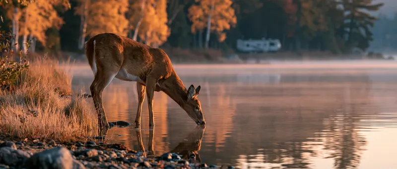 White-tailed deer (Odocoileus virginianus) in New York