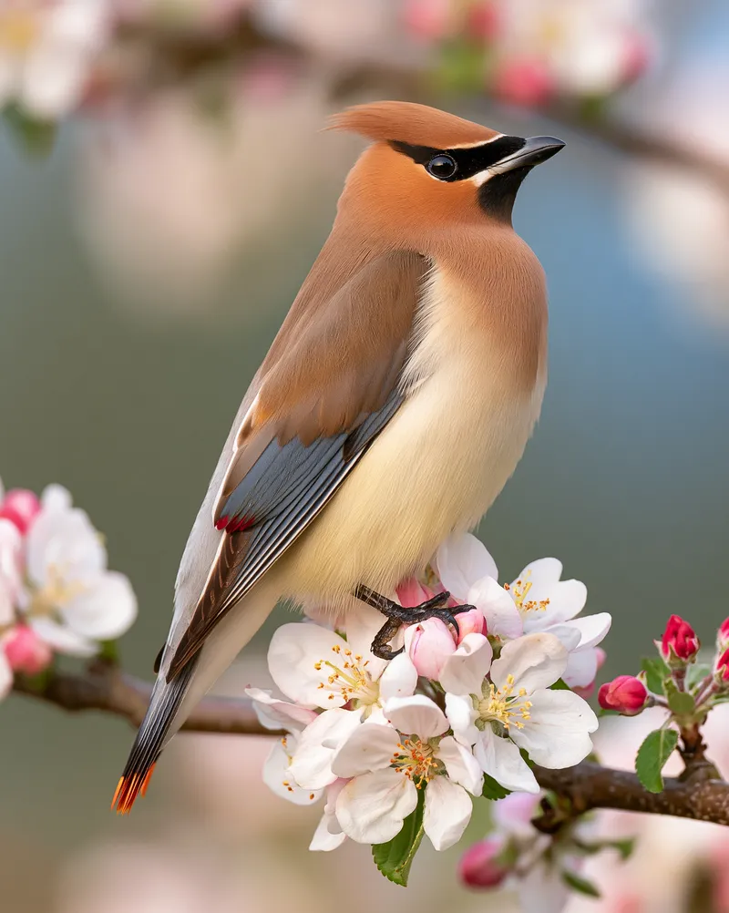 Cedar Waxwing in Oregon