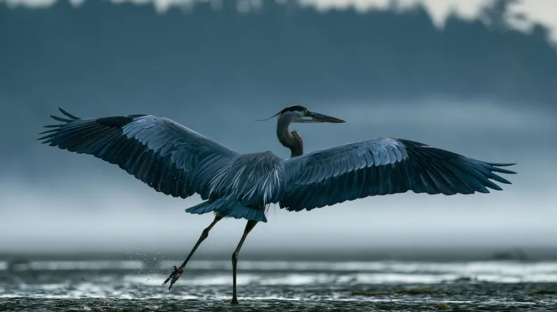 Great Blue Heron in Oregon