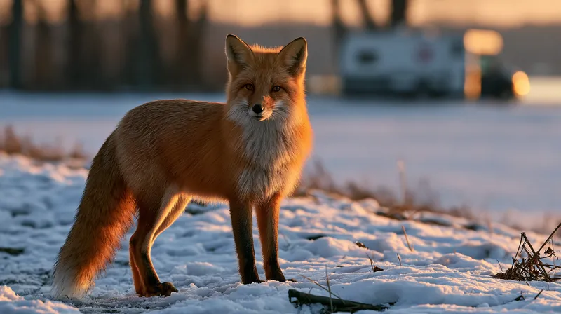 Red fox (Vulpes vulpes) in Pennsylvania