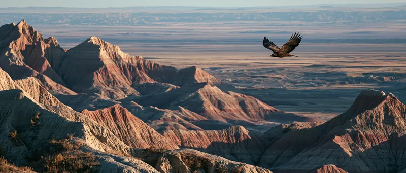Golden Eagle (Aquila chrysaetos) in South Dakota