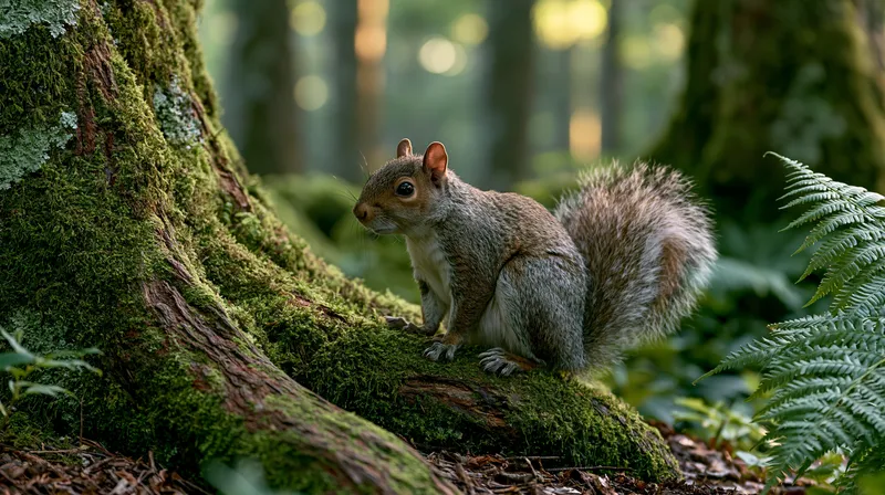 Gray squirrel (Sciurus carolinensis) in Tennessee