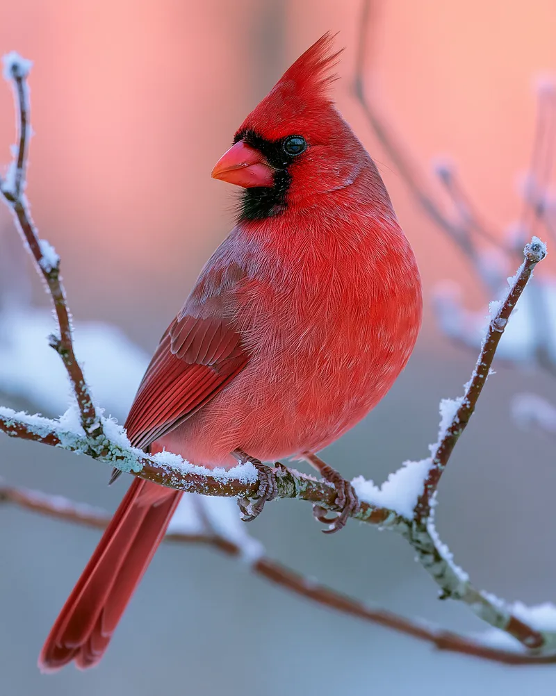Northern Cardinal (male) (Cardinalis cardinalis) in Tennessee