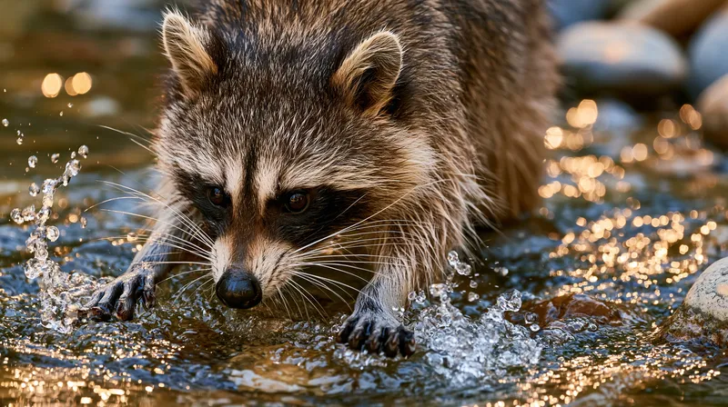 Raccoon (Procyon lotor) in Tennessee