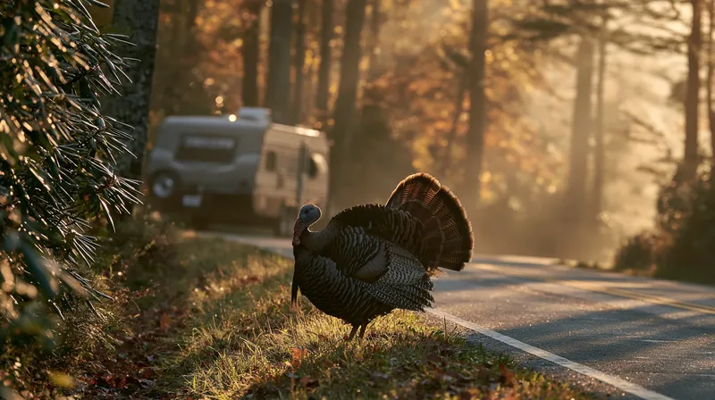 Wild turkey (Meleagris gallopavo) in Tennessee
