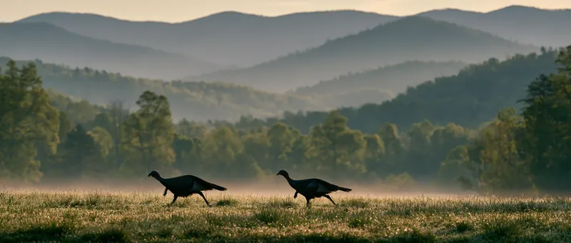 Wild turkey (Meleagris gallopavo) in Tennessee