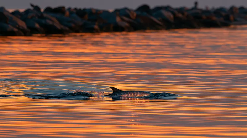 Atlantic Tarpon (Megalops atlanticus) in Texas