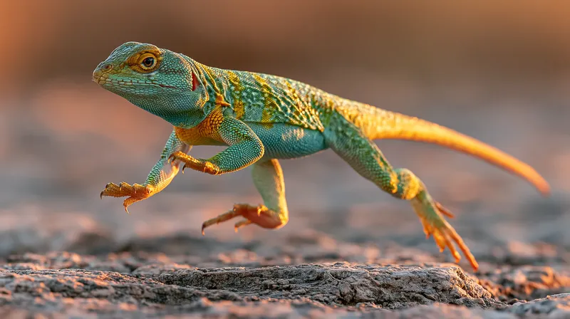 Eastern collared lizard (Crotaphytus collaris) in Texas