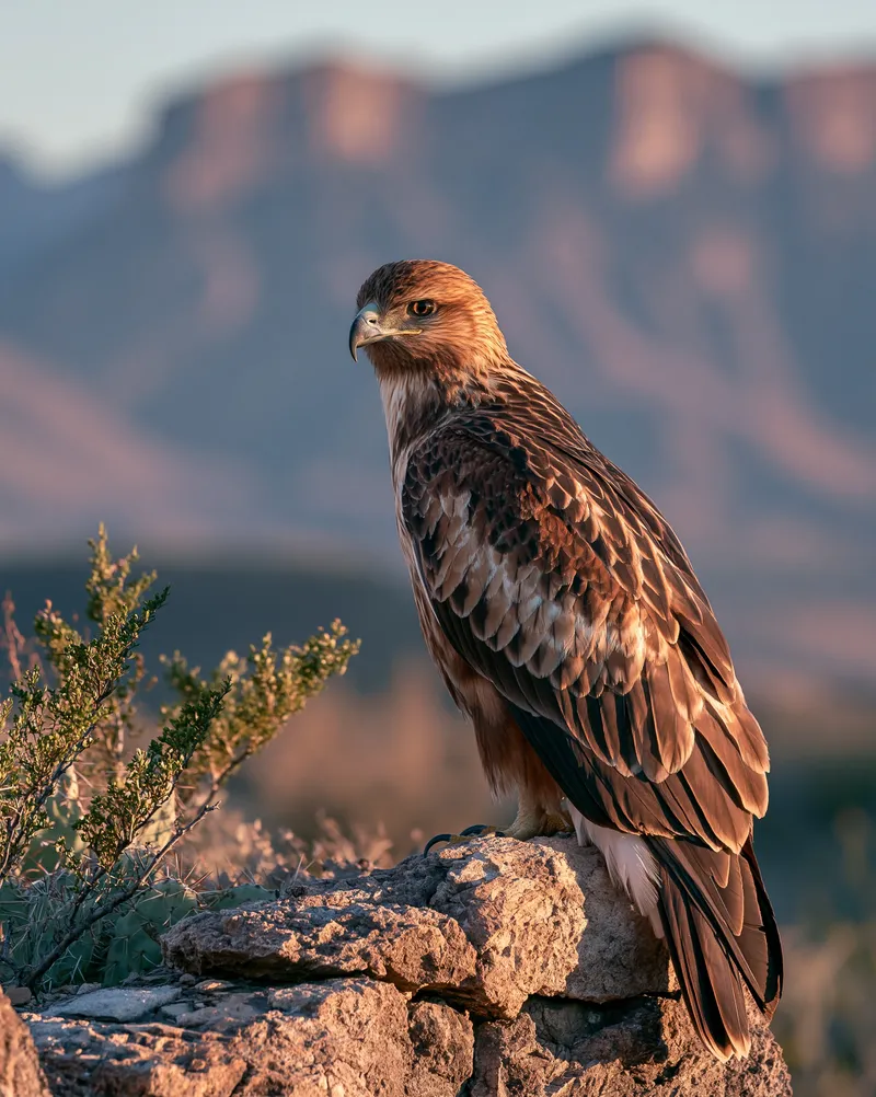 Golden Eagle (Aquila chrysaetos) in Texas