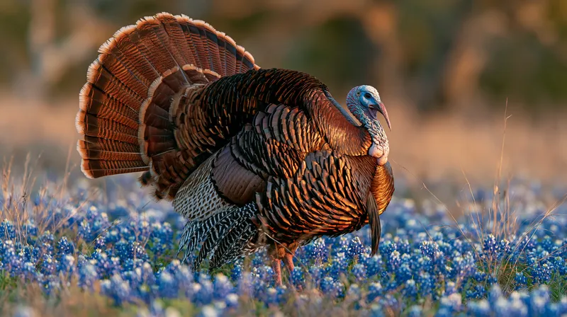 Rio Grande wild turkey (Meleagris gallopavo intermedia) in Texas