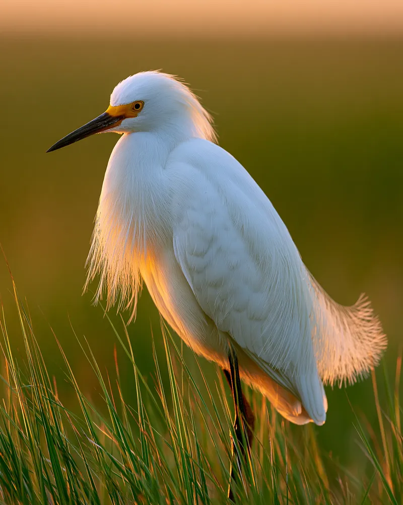 snowy egret in Texas