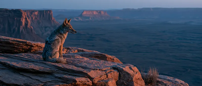 Coyote (Canis latrans) in Utah